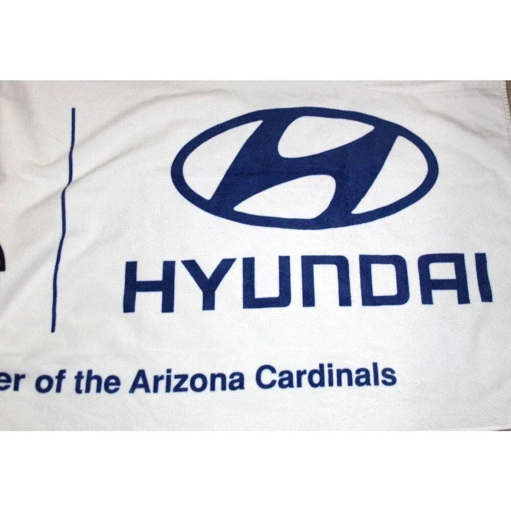 WinCraft Arizona Cardinals Hundai 100% Cotton 29 x 60